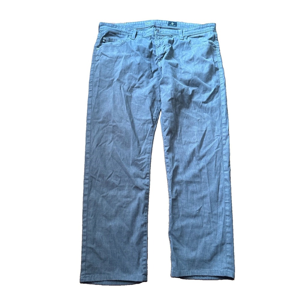 AG Adriano Goldschmied Men's Pants The Tellis Modern Slim Gray Size 38x34